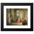 thumbnail image 2 of Nicolas Lancret 18x15 Black Modern Framed Museum Art Print Titled - Blind Man's Buff, 2 of 5