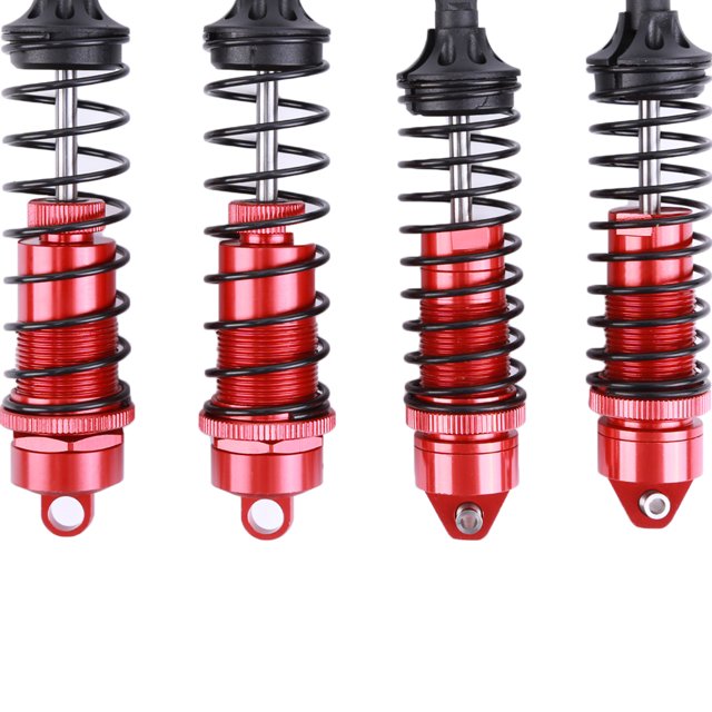 Amortiguador de aleación de aluminio de 4 Uds. Amortiguador de resorte de coche RC para 1/10 RRMA/Granite/3S Tmvgtek libre de BPA