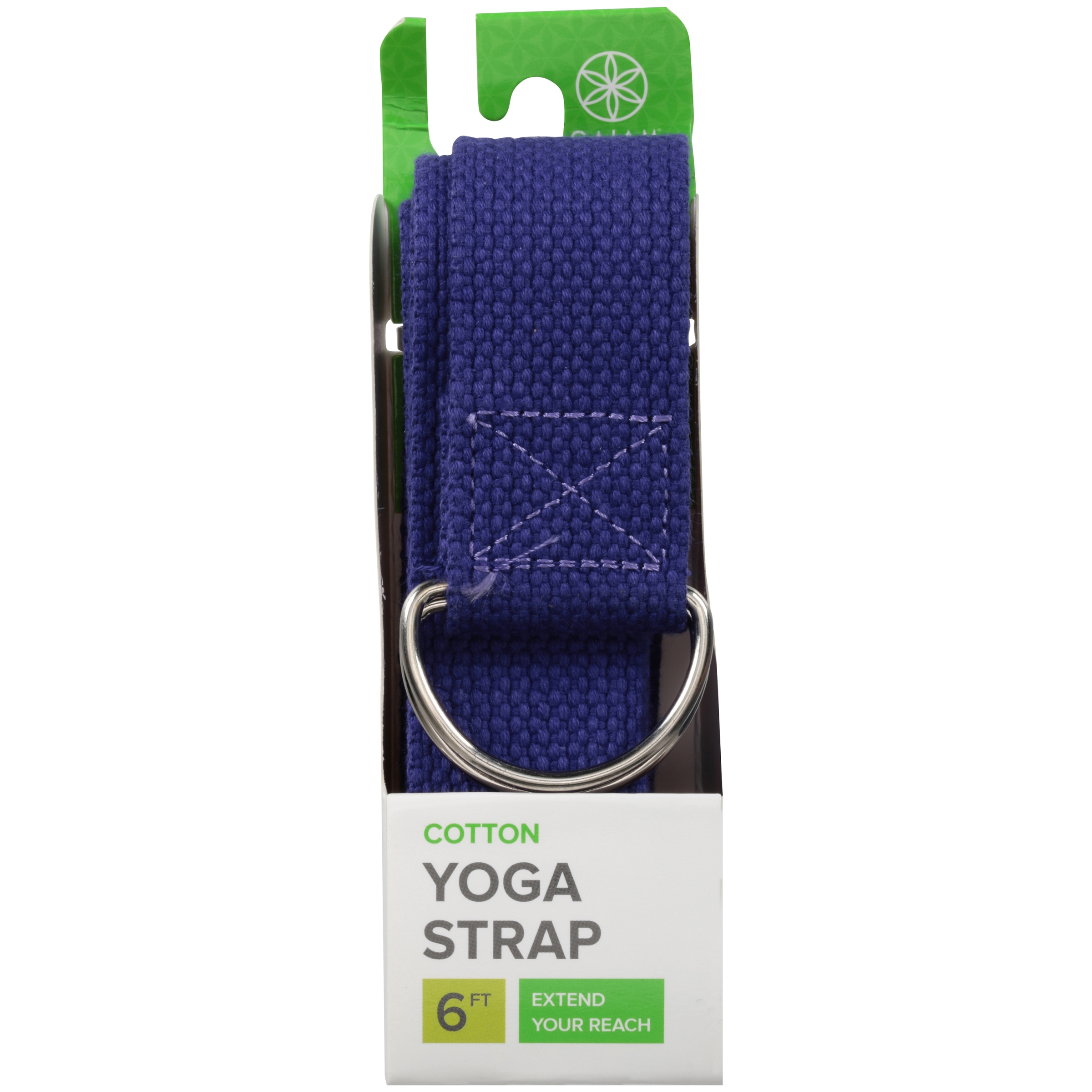 Gaiam Yoga Strap, 6 Ft, Purple - image 4 of 5