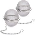 thumbnail image 1 of PEACNNG Stainless Steel Tea Ball Infusers (2 Count), 1 of 7