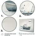 thumbnail image 3 of Designart Fisherman'S Boat In The Snow I Canvas Wall Art, 3 of 5