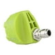 thumbnail image 1 of Boquilla de pulverización para hidrolavadora de alta presión, adaptador macho multigrado de enchufe rápido de 1/4 de pulgada Verde, 1 of 9