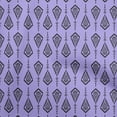 thumbnail image 1 of oneOone Viscose Jersey Purple Fabric Asian Floral Block Fabric For Sewing Printed Craft Fabric By The Yard 60 Inch Wide, 1 of 4