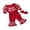 Red, variant on Baby Girls 1st Valentines Day Outfit Lace Long Sleeve Letters Heart Romper Flare Pants Headband Set