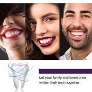 Purple Toothpaste for Teeth Whitening,Teeth Whitening Toothpaste,Cleaning Oral Cavity Refreshing,Tooth Stain Removal,Tooth Stain Removal Colour Corrector