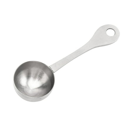 

2pcs Stainless Steel Measuring Spoon Coffee Measure Scoop Milk Powder Spoon Kitchen Baking Tool (Silver)
