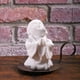 thumbnail image 4 of Fiudx Buda de Arenisca de Arena Blanca, Maitreya Sonriente, Artesanía de Resina, Decoración Relajante para Oficina, Figura para Aliviar El Estrés, Regalo Espiritual para La Familia, para Escritorio o, 4 of 6
