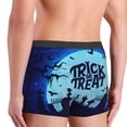 thumbnail image 3 of Uemuo Halloween Trick Or Treat Pattern Men's Boxer Briefs,Trunk Anti-Chafing,Comfortable, Durable, and Stylish Underwear-Medium, 3 of 9