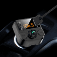 thumbnail image 2 of Multi-functional Audio Player Bluetooth-compatible Car Fm Transmitter Suitable For Cars Of 12v - 24v, 2 of 4