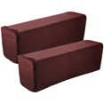 thumbnail image 1 of 2Pcs Universal Sofa Armrest Cover Elastic Armrest Protector Solid Color Armrest Protective Cloth, 1 of 4