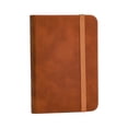 thumbnail image 2 of Bcylexb Vintage Leather Journal Notebook With Elastic Band, A5 Soft Cover Executive Diary for Business Men Classic Lined Notepad for Work & Home Office, 2 of 6