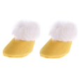 thumbnail image 2 of botas de nieve esponjosas de felpa, zapatos para muñecas de 12 pulgadas, accesorios de ropa, amarillo perfke Zapatos de la muñeca, 2 of 9