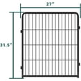 thumbnail image 5 of FXW Rollick Unleashed Dog Playpen for Indoor, Yard, RV Camping, 32 inch 4 Panels for Small and Medium Dogs, Black│Patented, 5 of 5