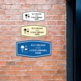 thumbnail image 3 of Signs ByLITA Fancy Ice Creams and Cold Drinks Here Sign (Black) - Small, 3 of 8