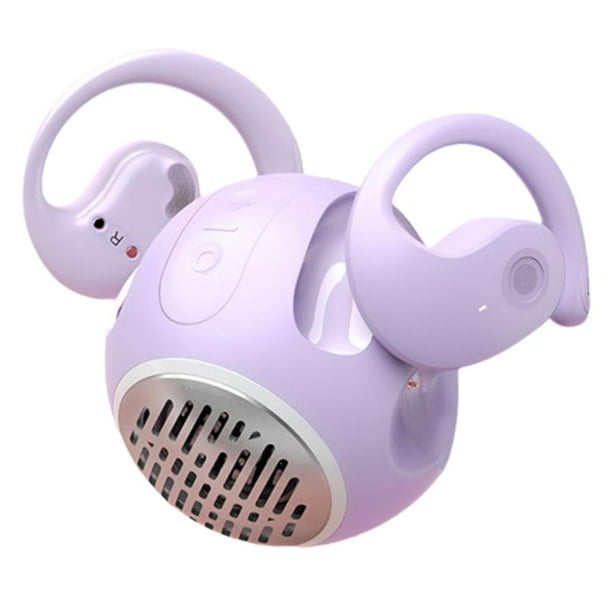 LUVCLS Auriculares Bluetooth con gancho para la oreja, sonido envolvente de 360°, 500 mAh, 5,4 pulgadas, deportivos, HD, sonido HiFi, auriculares envolventes