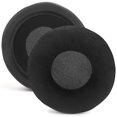 thumbnail image 1 of Almohadillas para auriculares Miruchertter de 100 mm, terciopelo y espuma viscoelástica, negras, 1 of 7