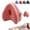 Red, variant on LQCrafK Alignment Pillow - Relieve Hip Pain & Sciatica, Leg Alignment Pillow, Smooth Spine Improved Leg Pillow for Sleeping Side Sleeper