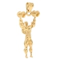 thumbnail image 1 of Zipper Tags, Rustless Non-Discolouring Zipper Repair Pull  Steel Weight Lifter Shaped  for Bag, 1 of 8