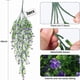 thumbnail image 2 of Simulación de hiedra verde, enredadera persa, colgante, colgante verde para la pared, enredadera de camelia morada, 2 of 8