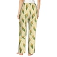 thumbnail image 2 of Bingfone Pajamas for Women,Yellow Corn Pajama Pants with Pockets-Small, 2 of 7