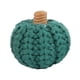 thumbnail image 2 of Decoración de calabaza de punto, Mini simulación de calabaza, adornos festivos, decoraciones para cumpleaños, jardín, chimenea de Acción de Gracias Verde, 2 of 8