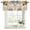 LightSalmon, variant on Spring Hydrangea Floral Curtain Valances for Windows, Kitchen Valance Window Treatments Panel 2 Pack, Vintage Botanical Flowers Rod Pocket Short Curtains for Bathroom Bedroom 42 x 18 Inch