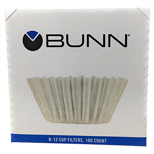 ,White Pack Of 4 BUNN BCF100-B 100-Count Basket Filter
