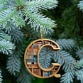thumbnail image 4 of Christmas Supplies 26 Letters Christmas Tree Decoration Pendant Christmas Tree Ornaments Personalized DIY Christmas Ornaments Christmas Decoration Xmas Tree Hanging Decor, 4 of 8