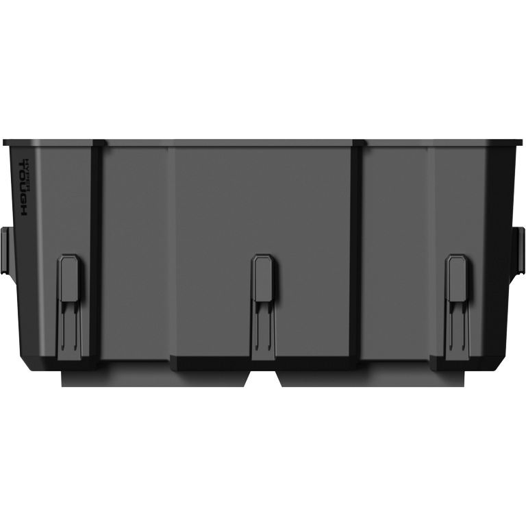 Hyper Tough Hyper Stack Interlocking Storage Crate, Black