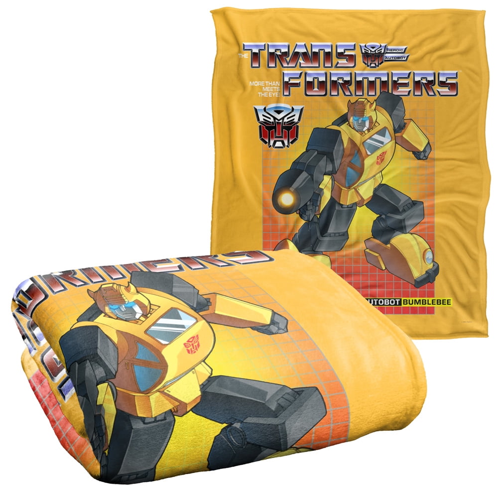 Transformers Bumblebee Silky Touch Super Soft Throw Blanket 50' x 60