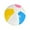 A, variant on 40CM PVC Inflatable Glitter Beach Ball, Luminous Floating Water Sport Ball for Pool Beach Outdoor Summer Party Game Decor 16 Inch