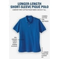 thumbnail image 3 of KingSize Men's Big & Tall Longer-Length Shrink-Less Cotton Polo Shirt, 3 of 6