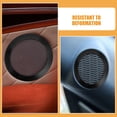 thumbnail image 6 of Car Audio Grille Trumpet Accessories Iron Plastic Black 16.20X16.20X0.50CM 2 Pcs, 6 of 6