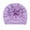 Purple, variant on Winter Fall Baby Boys Girls Twist Flowers Windproof Warmth Ear Protection Children Hat for 0-24 Monts Infant