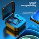 thumbnail image 5 of L10 Auriculares inalámbricos Bluetooth 5.1 Auriculares intrauditivos con pantalla LED Eccomum Auriculares, 5 of 6