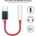 thumbnail image 2 of Usb C Headphone Adapter, 2 Pack Type C To 3.5mm Stereo Audio Headphone Jack With Noise Canceling Compatible With Oneplus 7 Oneplus 7 Pro 6t Huawei P20 Pro Mate 20 Xiaomi 8, 2 of 4