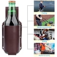 thumbnail image 2 of Étui à Bière, Porte-Bouteille en Cuir Classique pour Bière - Lot de 2, 2 of 5