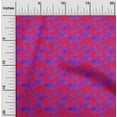 thumbnail image 2 of oneOone Velvet Blue2 Fabric Abstract Craft Projects Decor Fabric Printed By The Yard 58 Inch Wide, 2 of 4