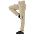 thumbnail image 2 of Pantalones cargo de senderismo Rdruko para mujer, de secado rápido, resistentes al agua, 2 of 7