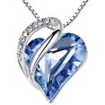 thumbnail image 2 of Collares de Latón para Mujer Leafael, Colgante Corazón Infinito, 2 of 3