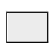 ELEAELEANOR Foldable 16:9 Projector Screen Cloth High Brightness Reflective Projector Screen Fabric Cloth Screen For Home Outdoor Office 78.74inches