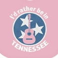thumbnail image 4 of Inktastic I'd Rather Be in Tennessee Boys or Girls Baby Bib, 4 of 4