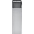 thumbnail image 2 of Global Industrial Stainless Steel Wall Mount Trash Can 6-2/5 Gallon, 2 of 7