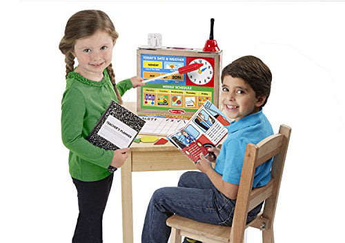 Classroom Play Set Game Melissa and Doug School Time Pretend Play Educational 