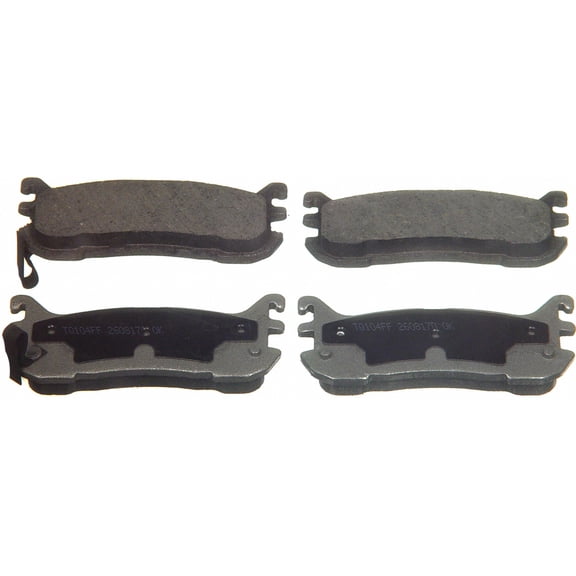 Wagner ThermoQuiet PD636 Ceramic Disc Brake Pad Set Fits select: 1999-2005 MAZDA MX-5 MIATA, 1997-2001 FORD ESCORT