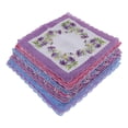 thumbnail image 3 of Pañuelo de encaje Zulema para mujeres 15 piezas Algodón 28 x 28cm Color aleatorio, 3 of 8