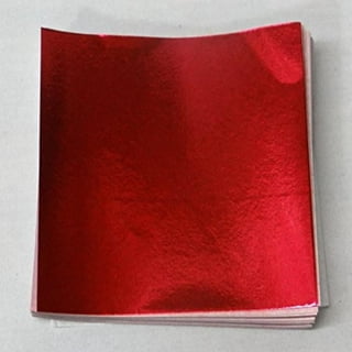 Red Aluminum Foil