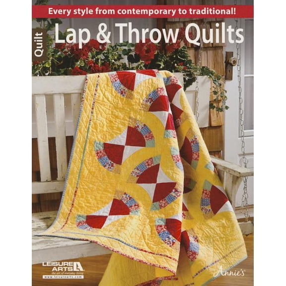 Lap & Throw Quilts (Paperback) by Leisure Arts (Compiled by)