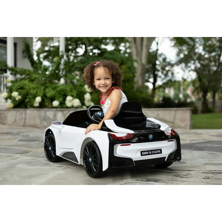 Voiture électrique enfant KINGTOYS - BMW I8 60W - Blanc