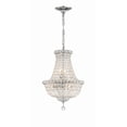 thumbnail image 6 of ROS-A1006-CH-CL-MWP Crystorama Lighting Roslyn - 5 Light Mini Chandelier-18 Inches Tall and 12 Inches Wide     -Traditional Installation, 6 of 12